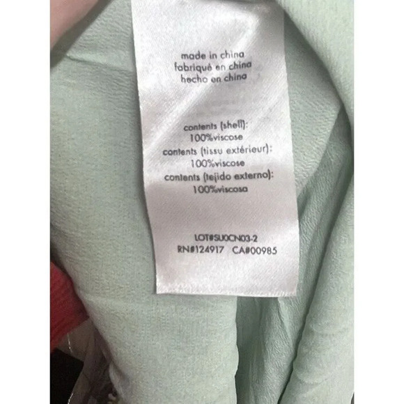 WeWoreWhat NWT  Kaia Self-tie Strap Jumpsuit In Aqua Foam Size Small Women’s - Picture 8 of 9